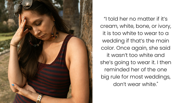 “AITA For Telling My Mom I Won’t Attend A Wedding If She Wears A Certain Dress”