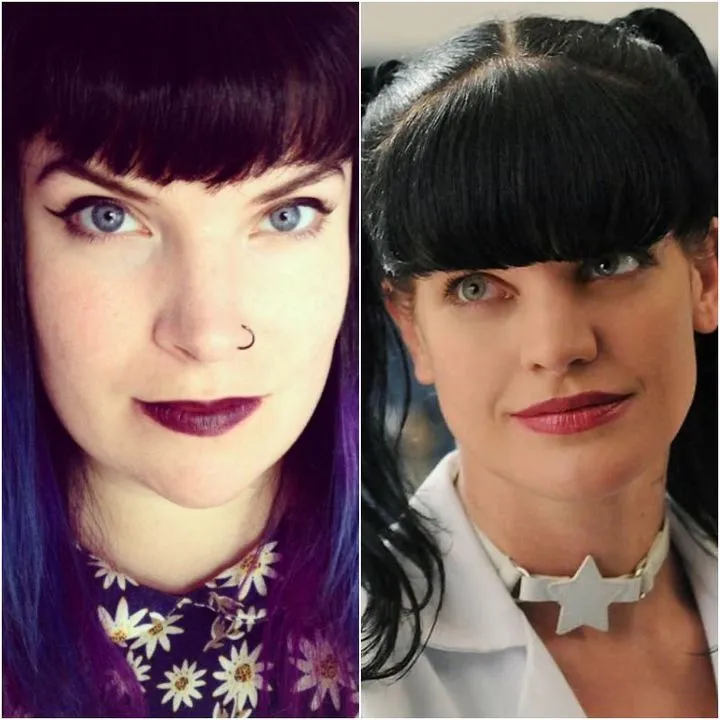 Pauley Perrette: looking like Abby