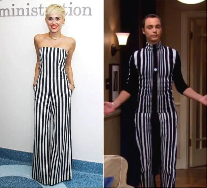 Miley Cyrus vs. Sheldon Cooper