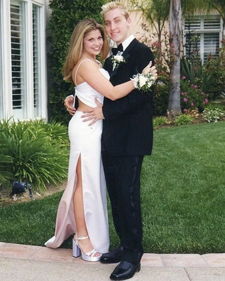 Danielle Fishel and Lance Bass (1999)