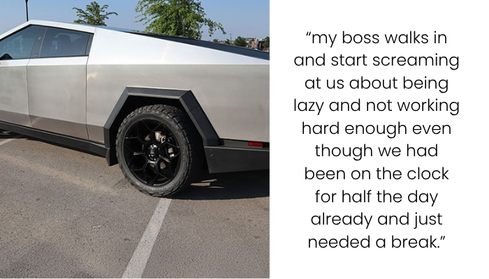Boss Buys Cybertruck, Then Tells Staff He Can’t Make Payroll