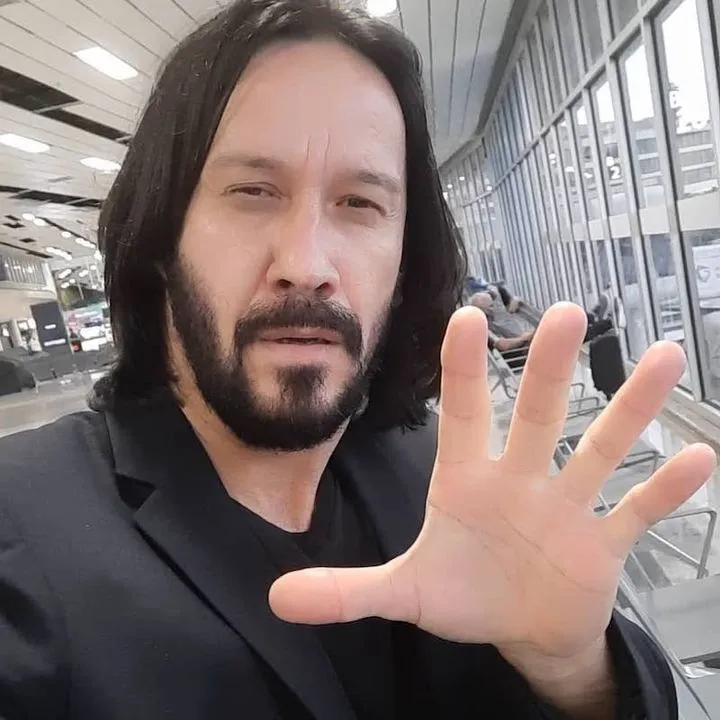 Keanu Reeves: a Brazilian double