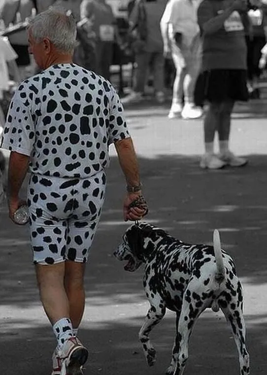 Man vs. his dog