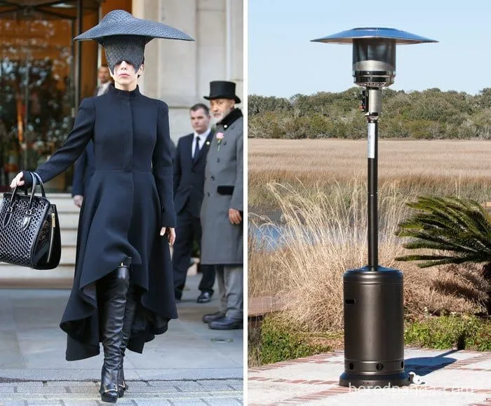 Lady Gaga vs. this patio heater