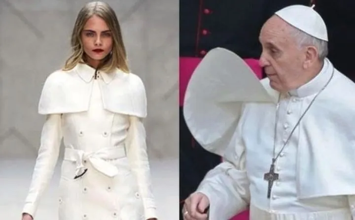 Cara Delevingne vs. The Pope