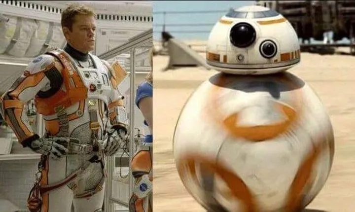 Matt Damon vs. BB-8