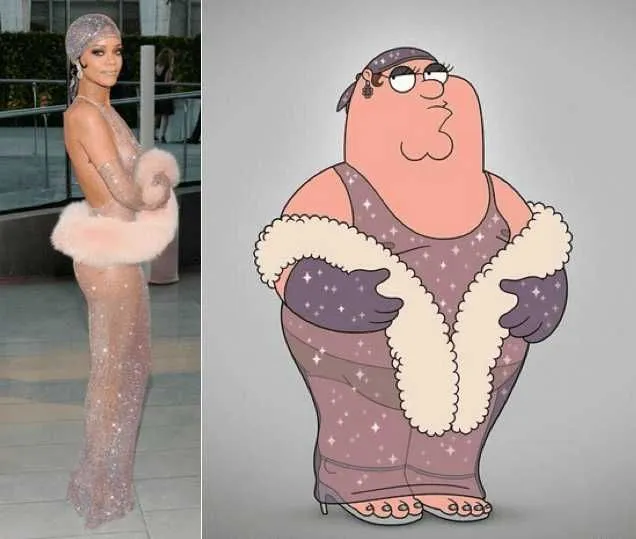 Rihanna vs. Peter Griffin