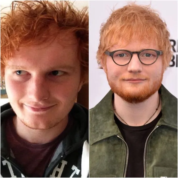 Ed Sheeran: one of his doubles