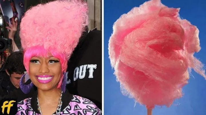 Nicki Minaj vs. cotton candy