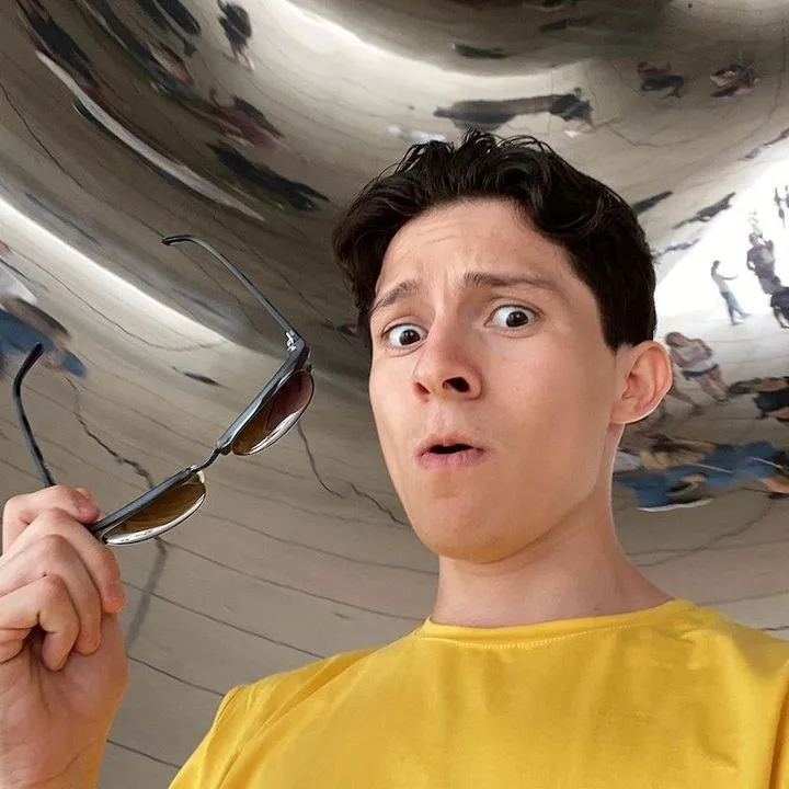 Tom Holland: that look!